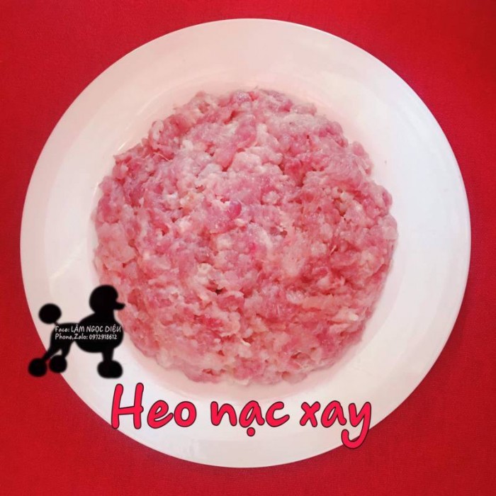 Heo nạc xay